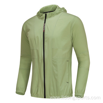 wholesale gym fitness sport jacket hoodie for men